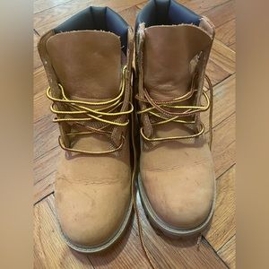 Timberland Kids boys Tan and Brown Boots